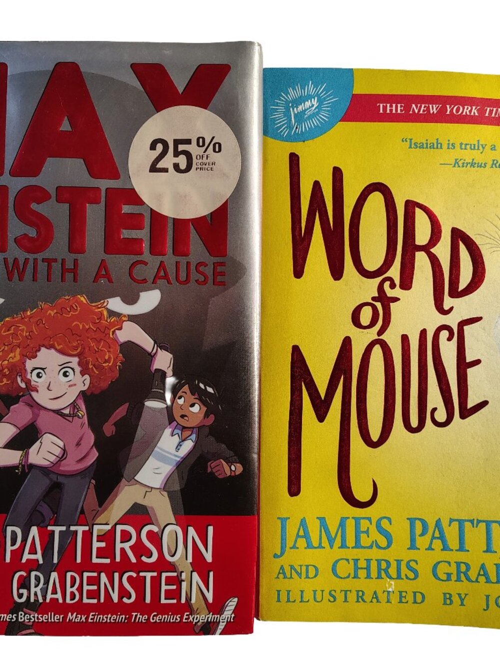 Children's 2-Book James Patterson Themed Bundle Set